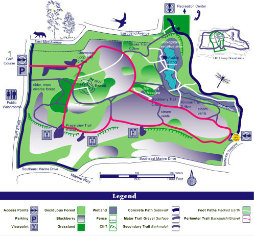 Everett Crowley Park Map